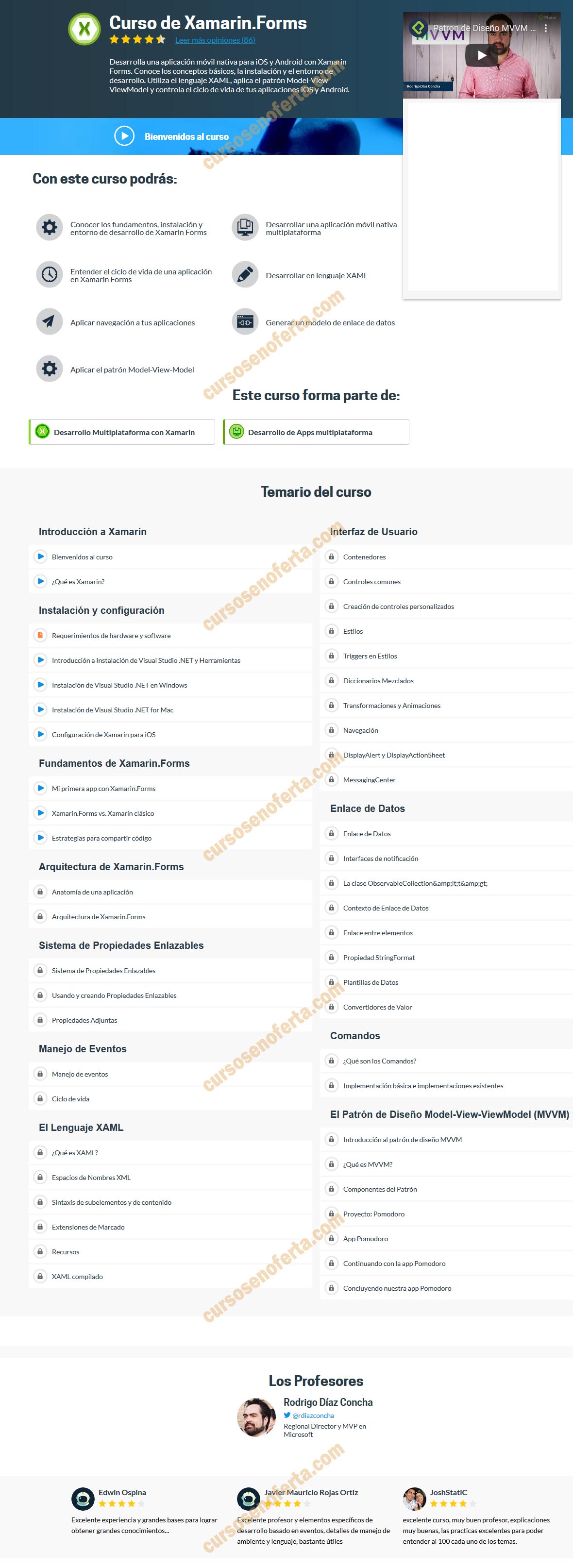 Curso de Xamarin.Forms