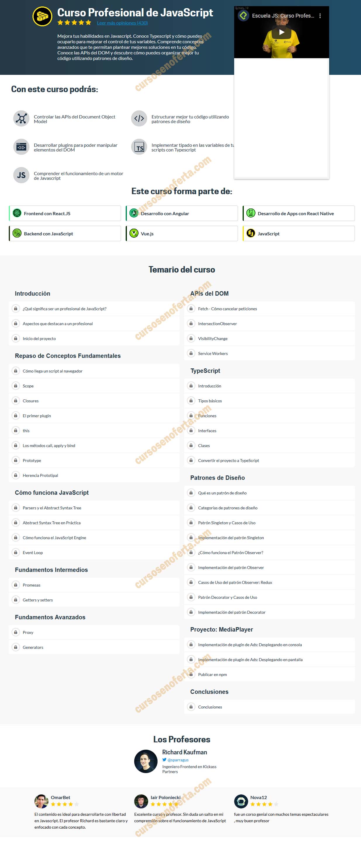 Curso Profesional de JavaScript