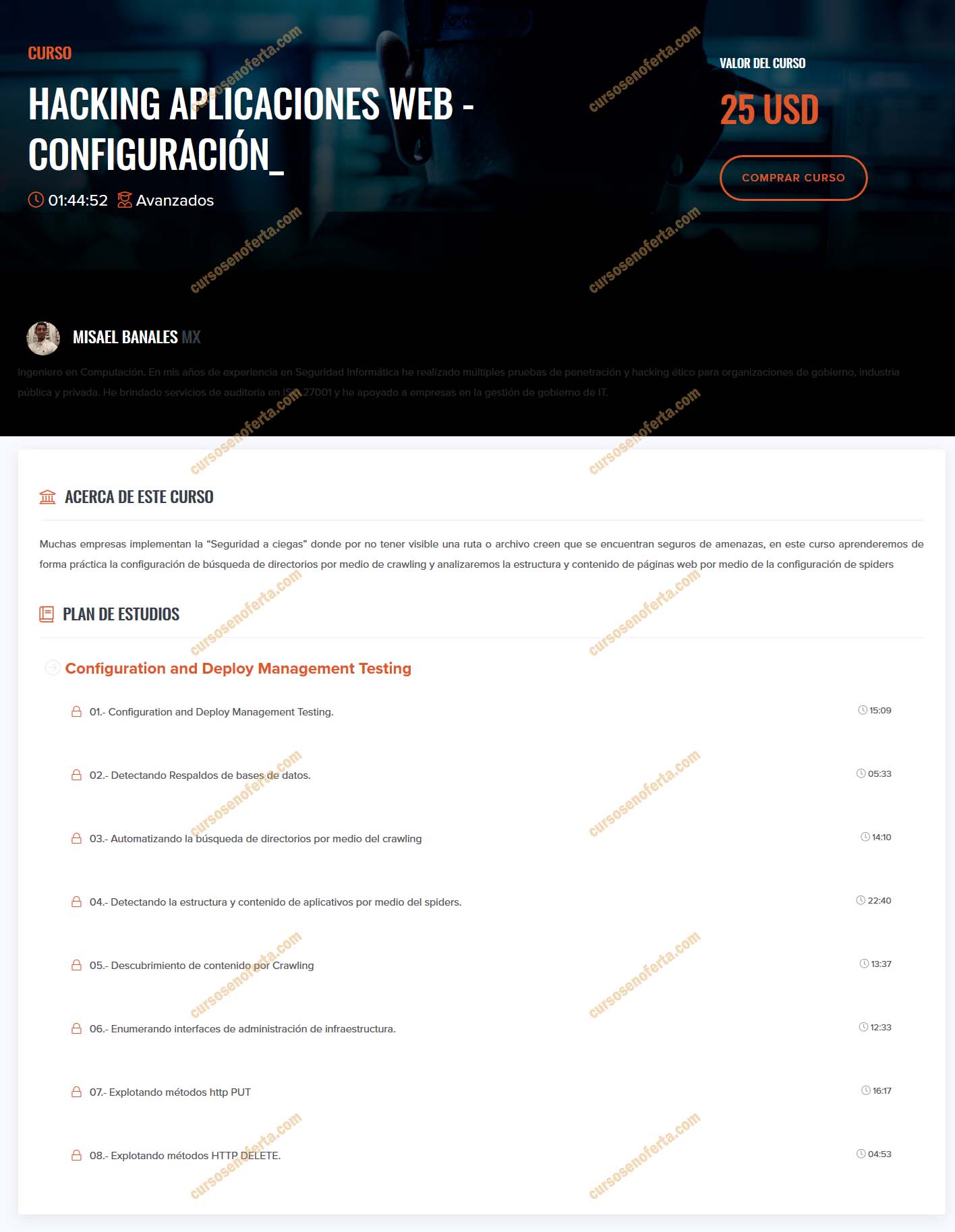 Hacking aplicaciones web - configuración