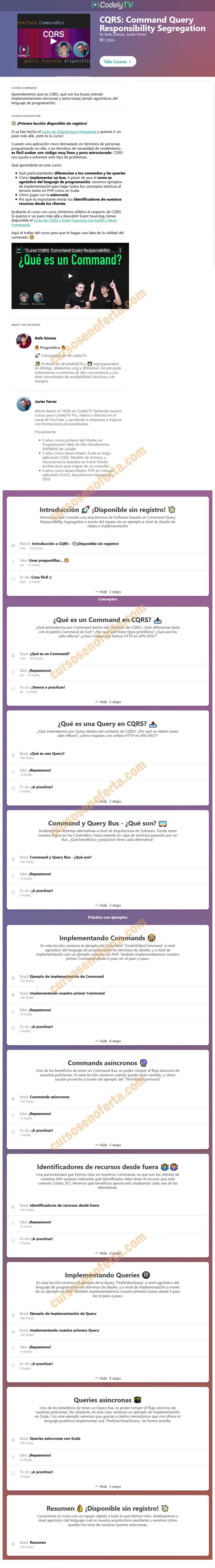 CQRS - Command Query Responsibility Segregation