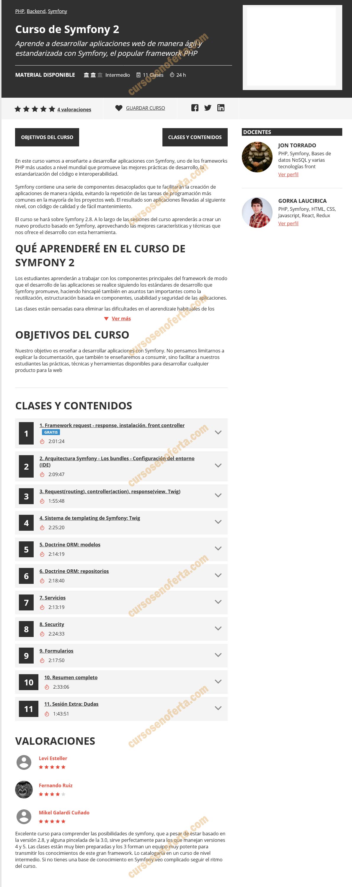 Curso de Symfony 2 - escuela it