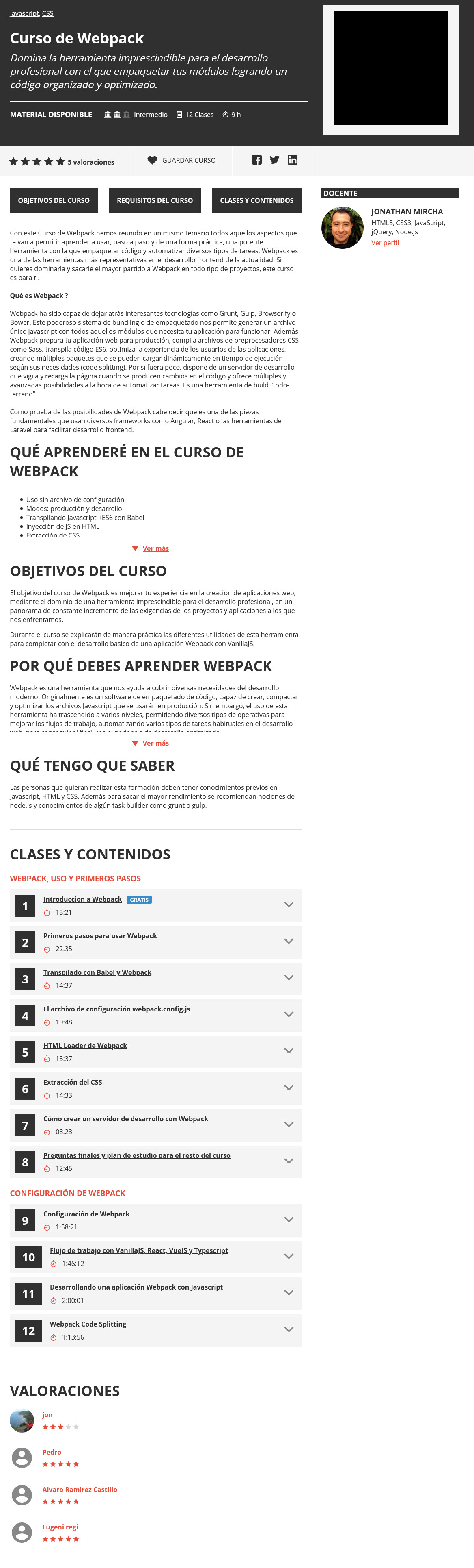 curso de webpack