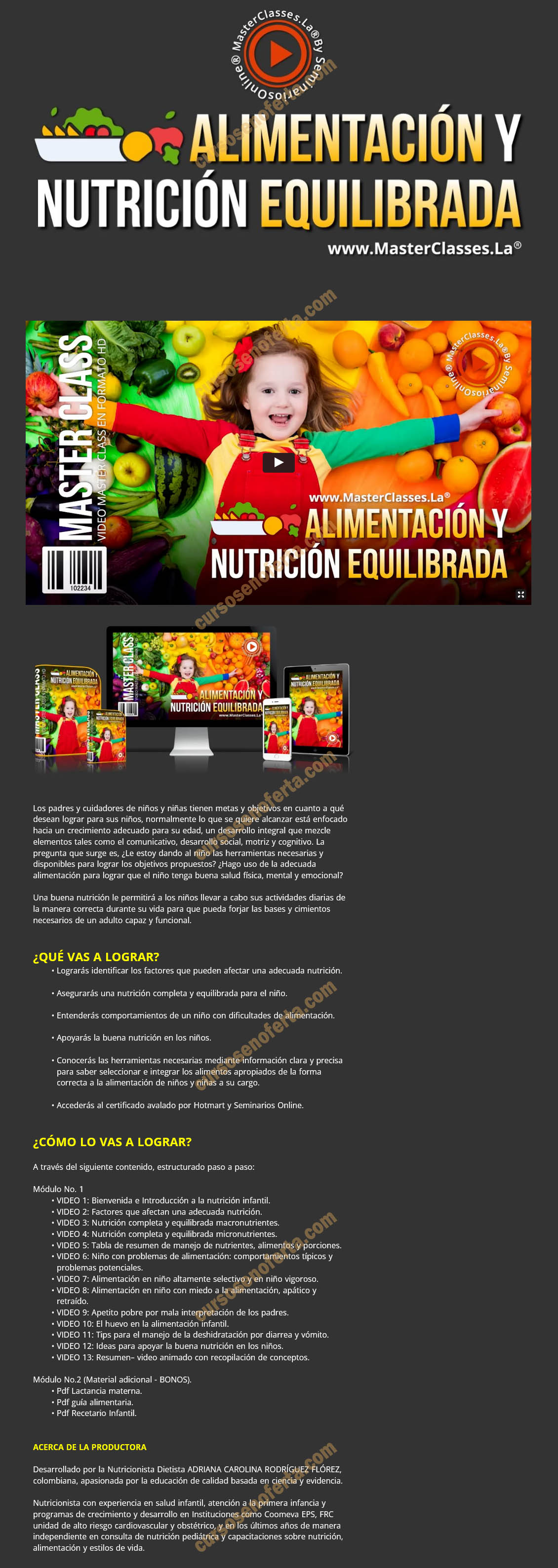 Alimentación y nutrición equilibrada