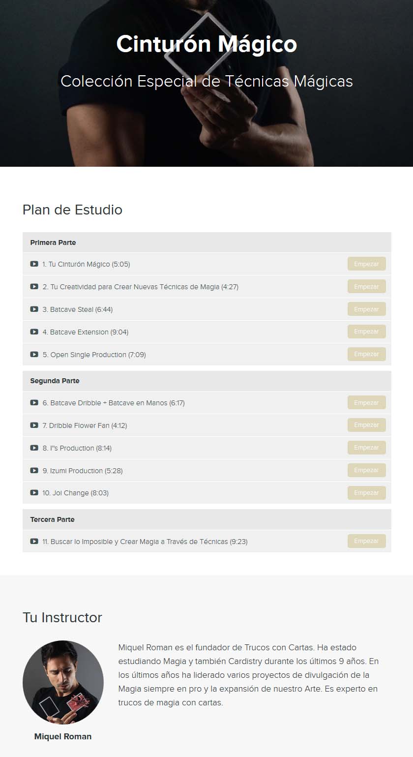 Cinturón Mágico - miquel román