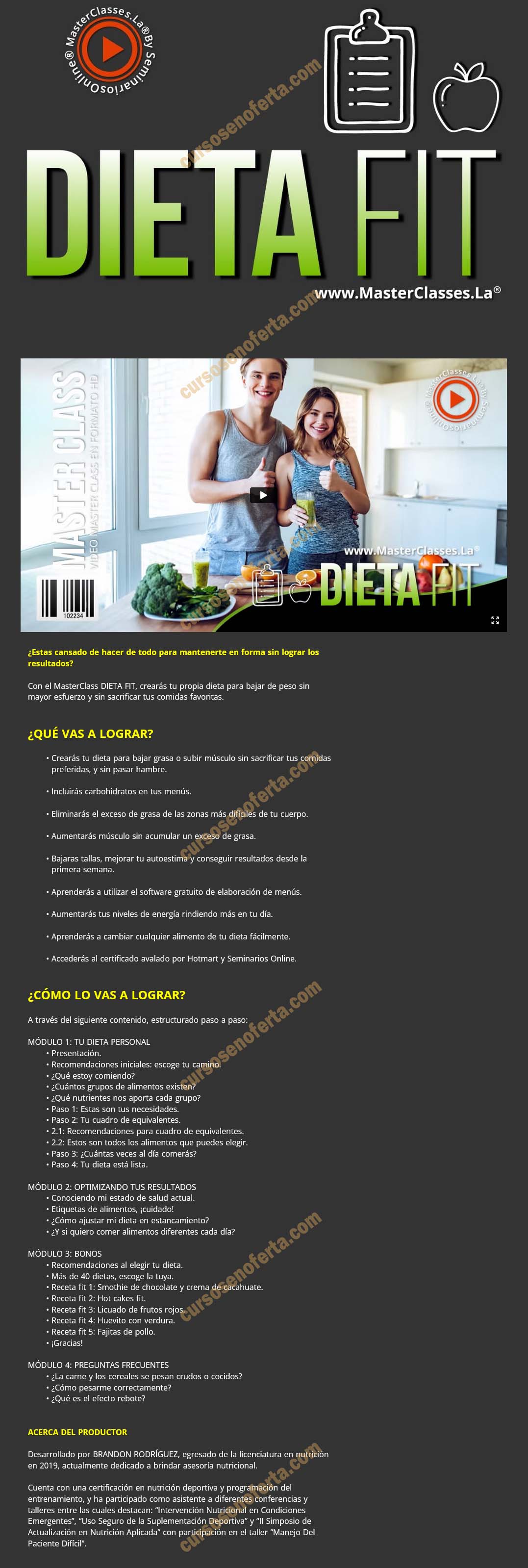 Dieta Fit