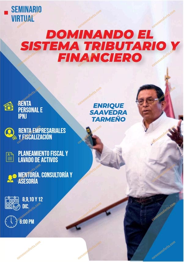 Dominando el sistema tributario y financiero (Perú)