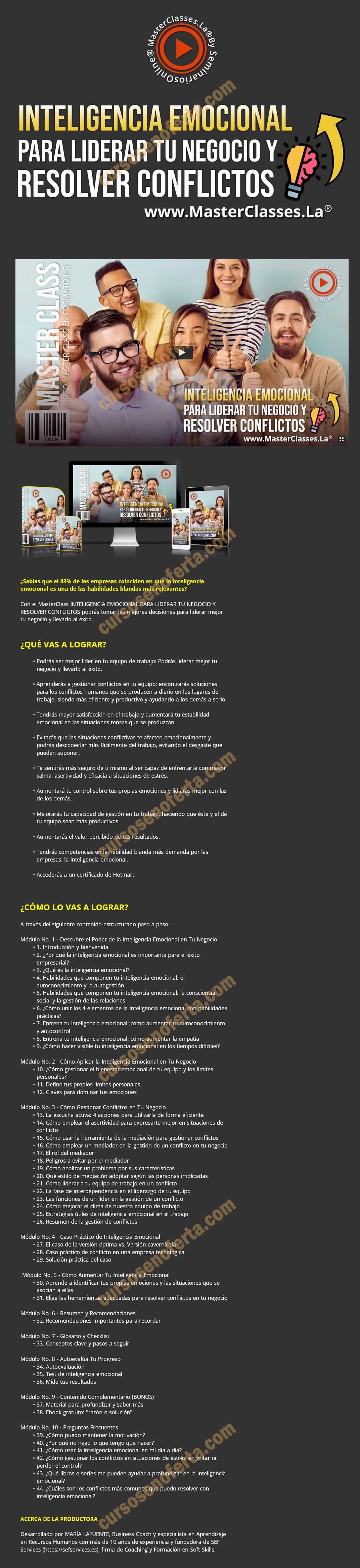 Inteligencia emocional para liderar tu negocio y resolver conflictos