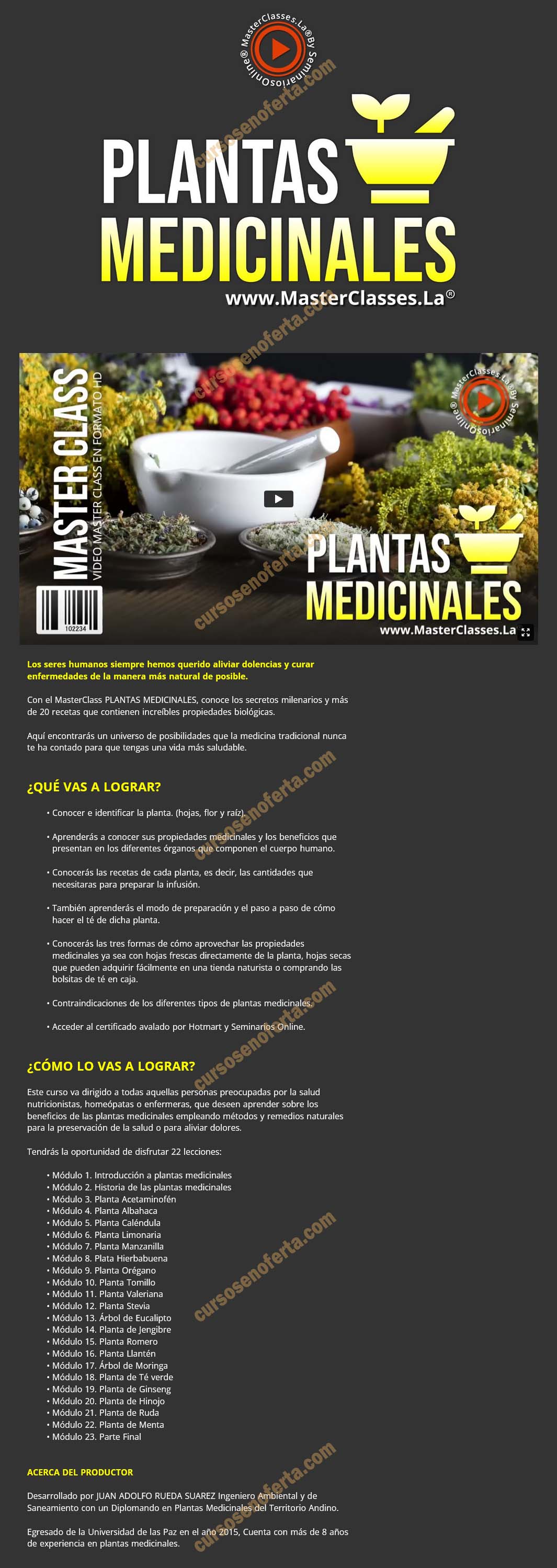 Plantas medicinales