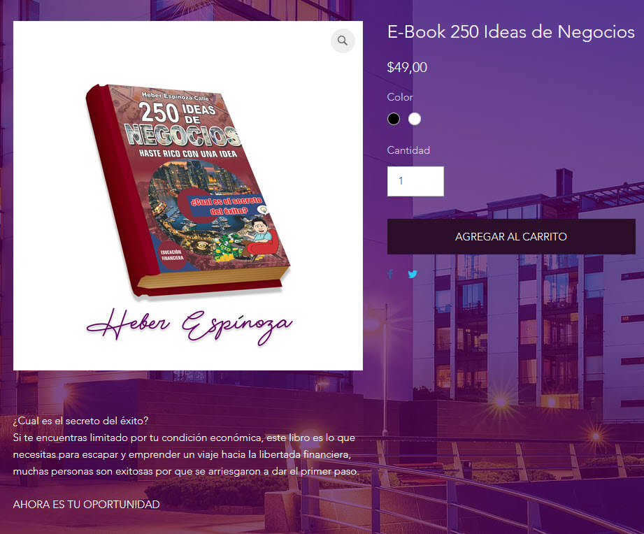 250 Ideas de Negocios - heber espinoza
