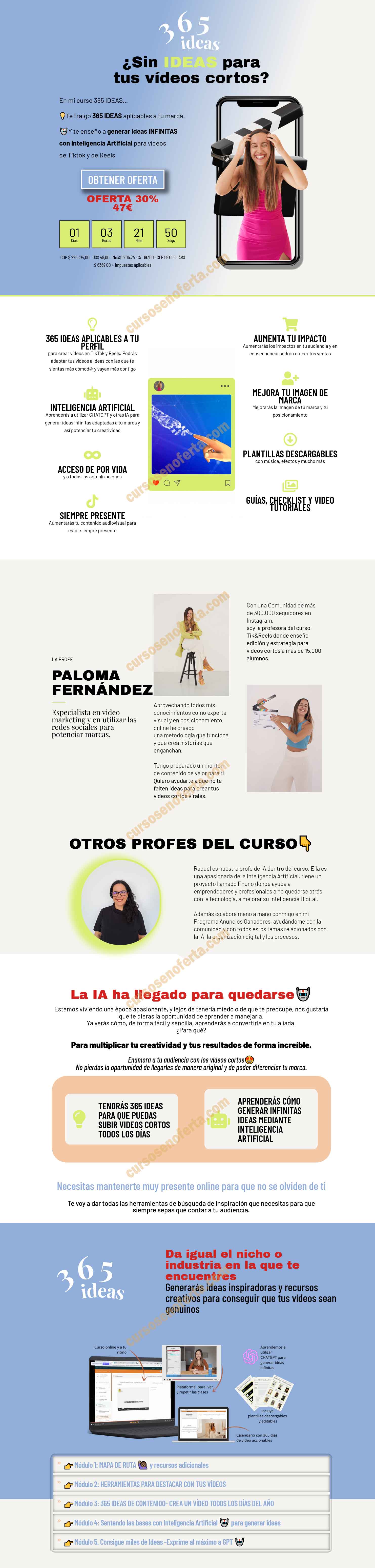 365 Ideas paloma fernandez