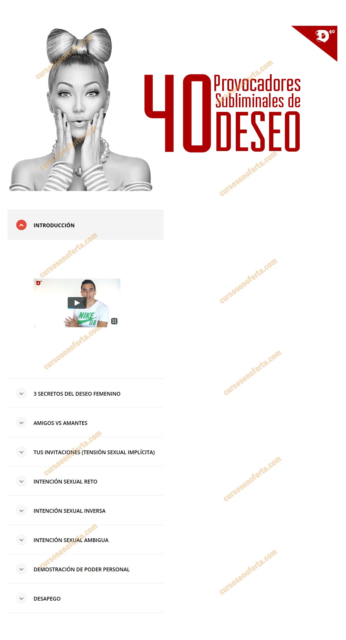 40 Provocadores Subliminales de Deseo