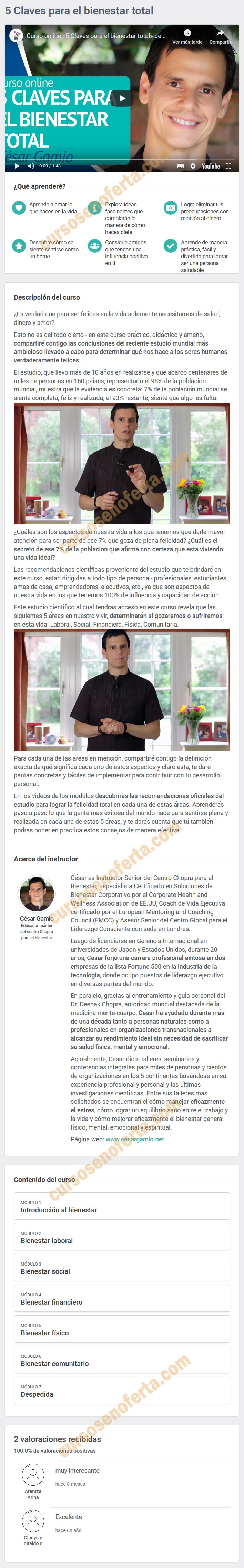 5 claves para el bienestar total