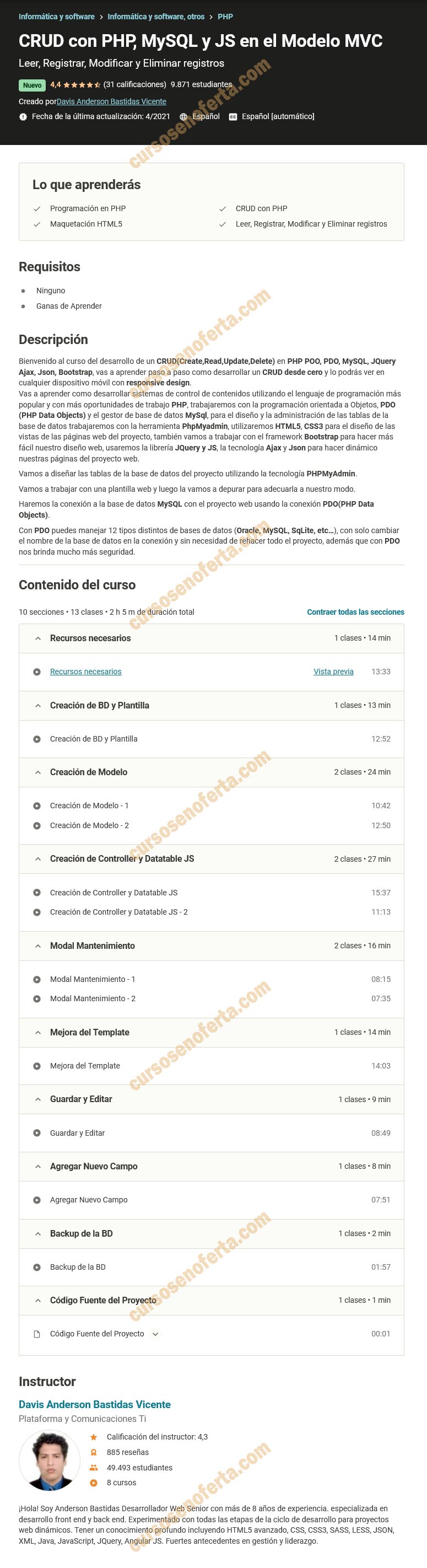 crud con php