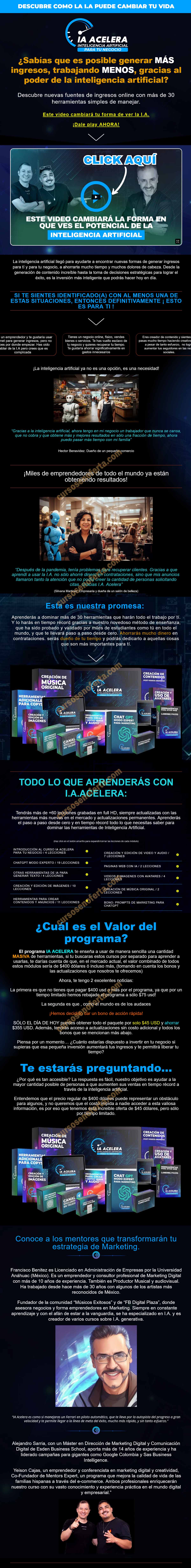 IA ACELERA Inteligencia artificial para tu negocio - Conexo Digital