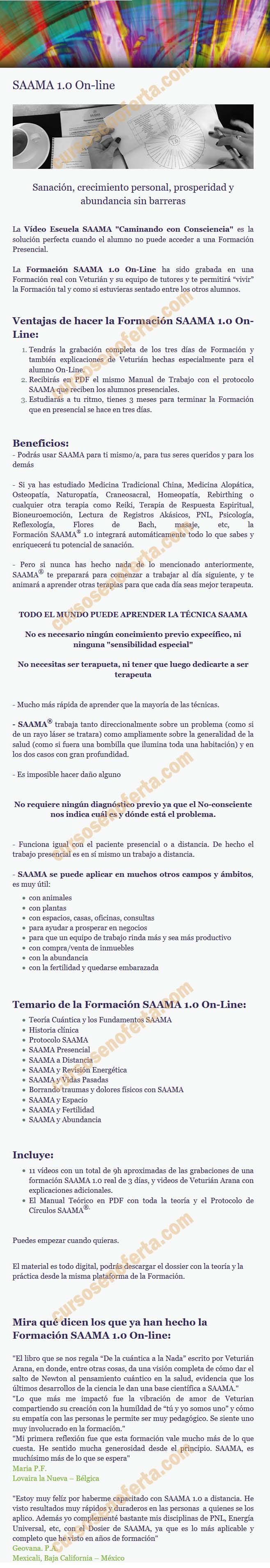 SAAMA 1.0 Online