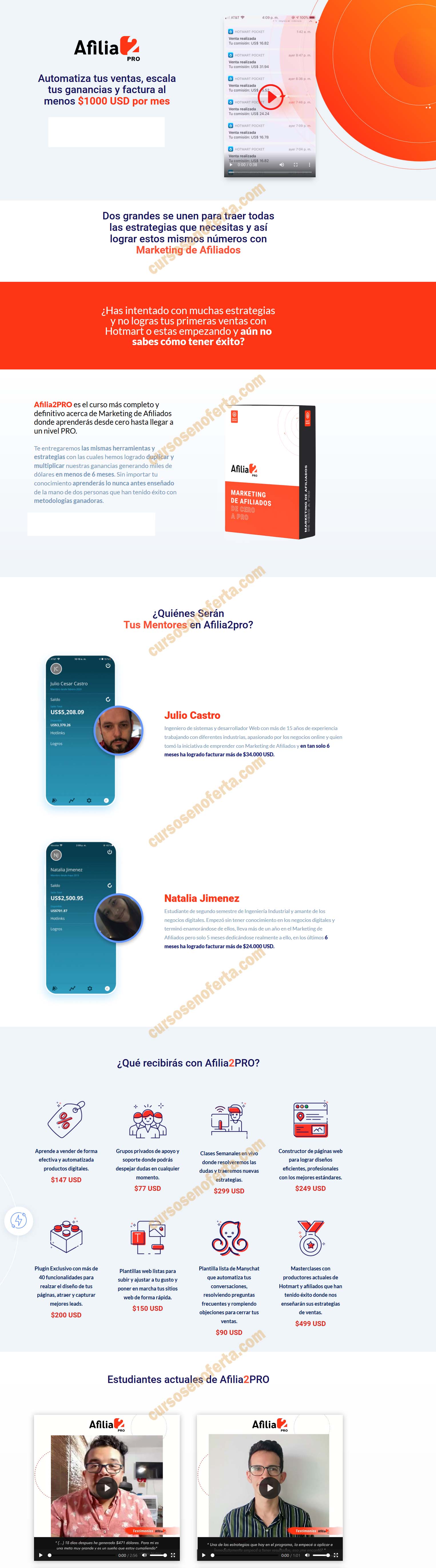 Afilia2 pro - Julio Castro y Natalia Jiménez