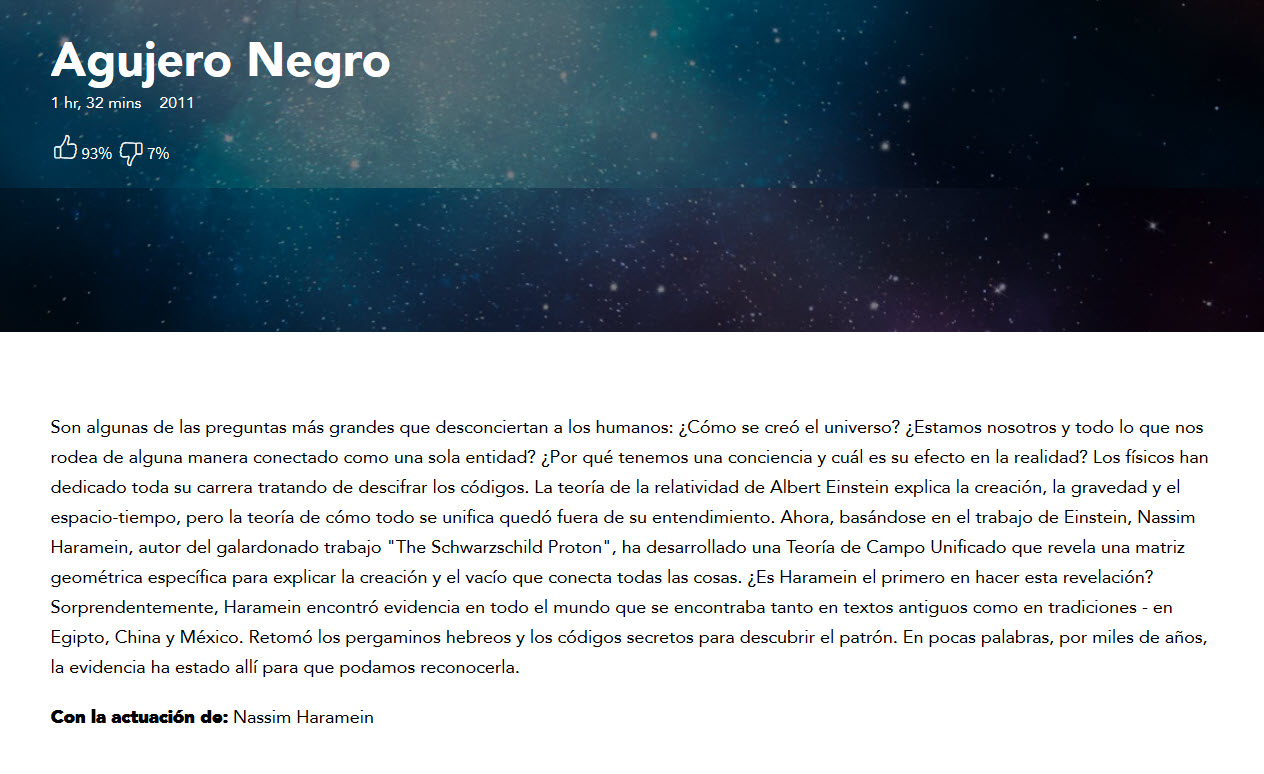 Agujero Negro - Gaia