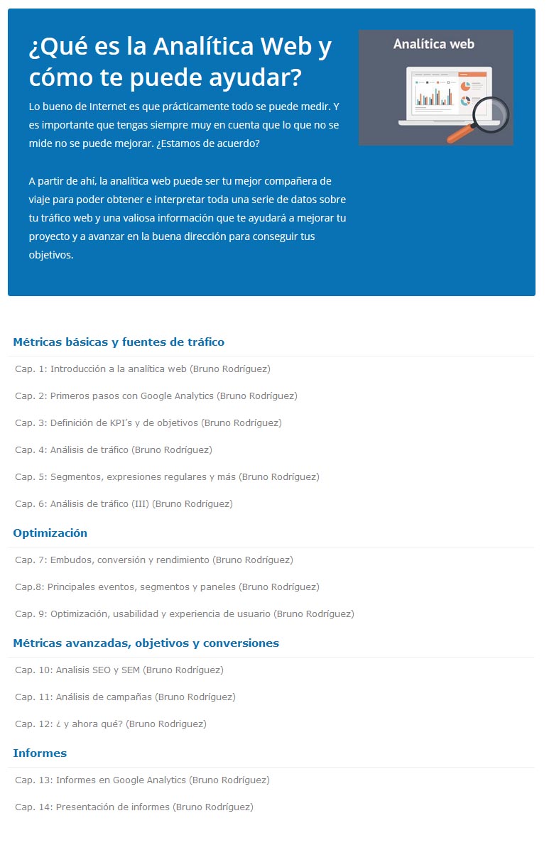 analítica web