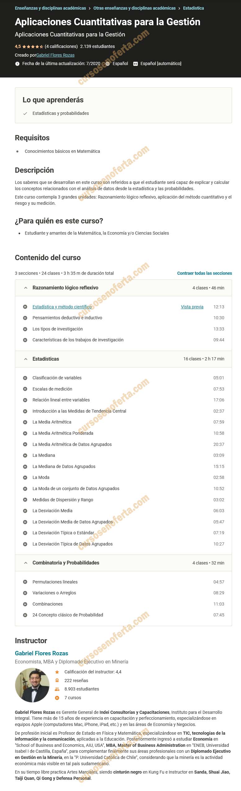 Aplicaciones Cuantitativas para la Gestión - Gabriel Flores