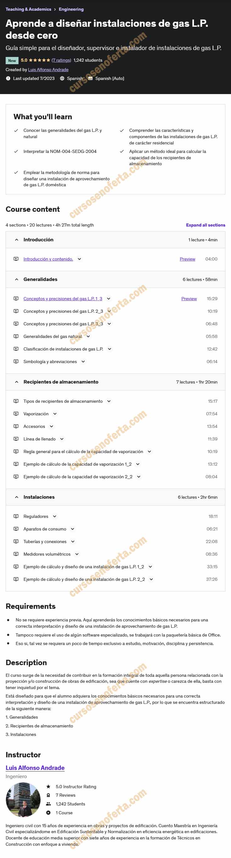 Aprende a diseñar instalaciones de gas LP desde cero