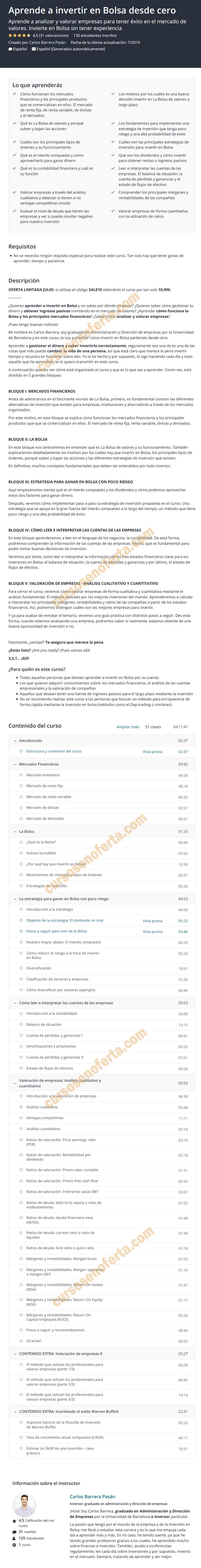 Aprende a Invertir en Bolsa Desde Cero