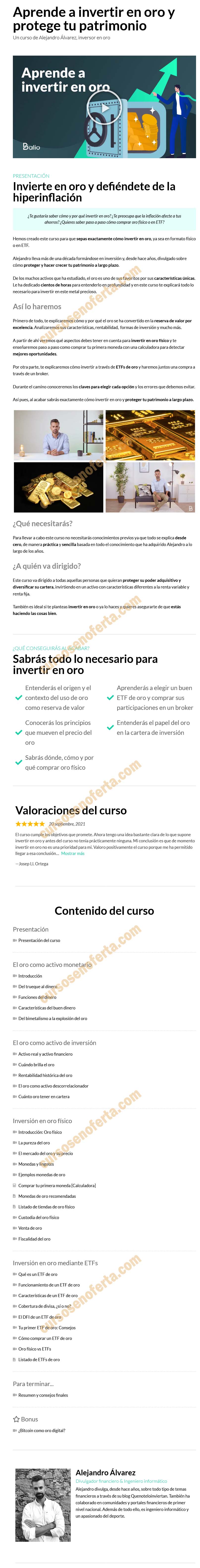 Aprende a invertir en oro y protege tu patrimonio