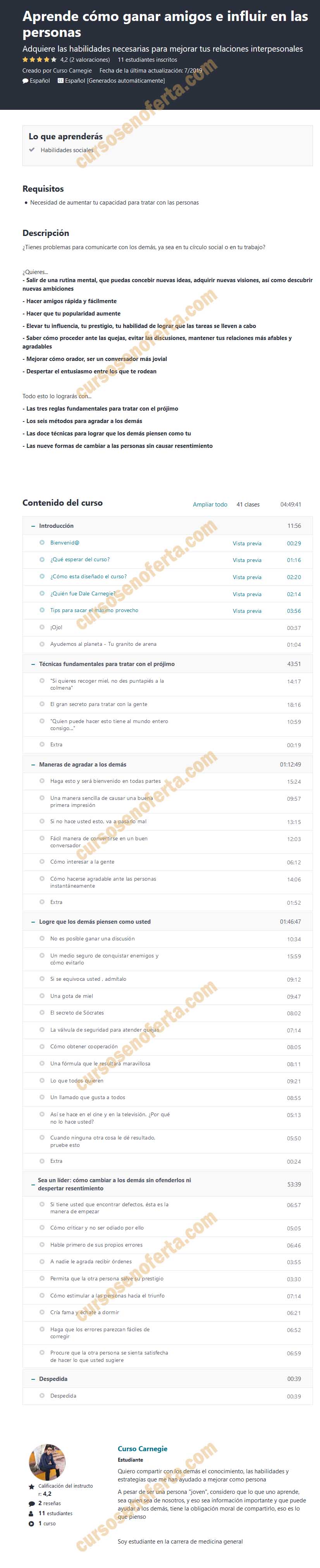 Aprende cómo ganar amigos e influir en las personas