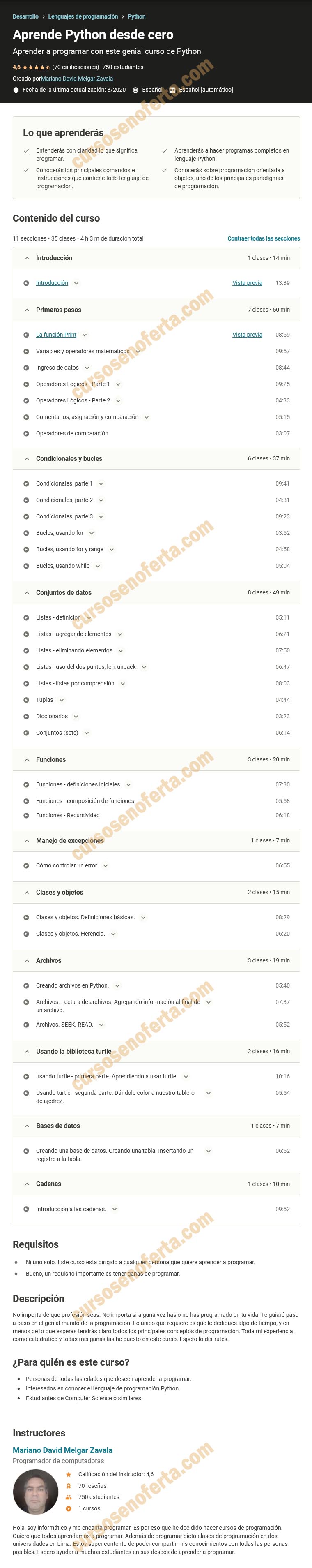 Aprende Python desde cero