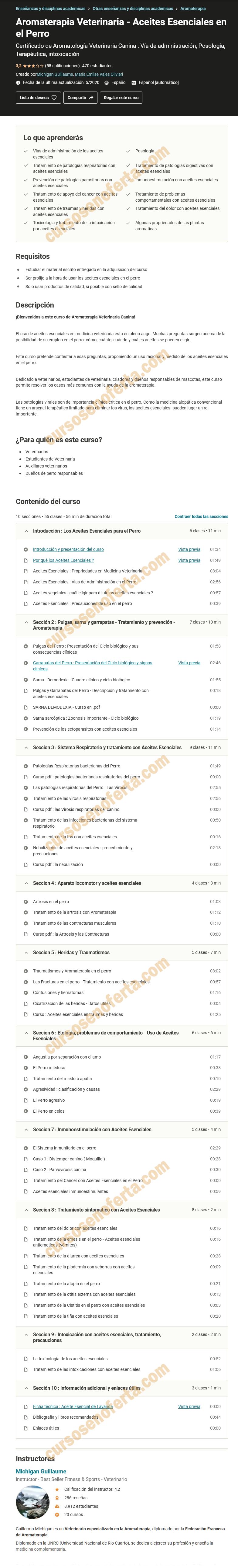 Aromaterapia Veterinaria - Aceites Esenciales en el Perro 