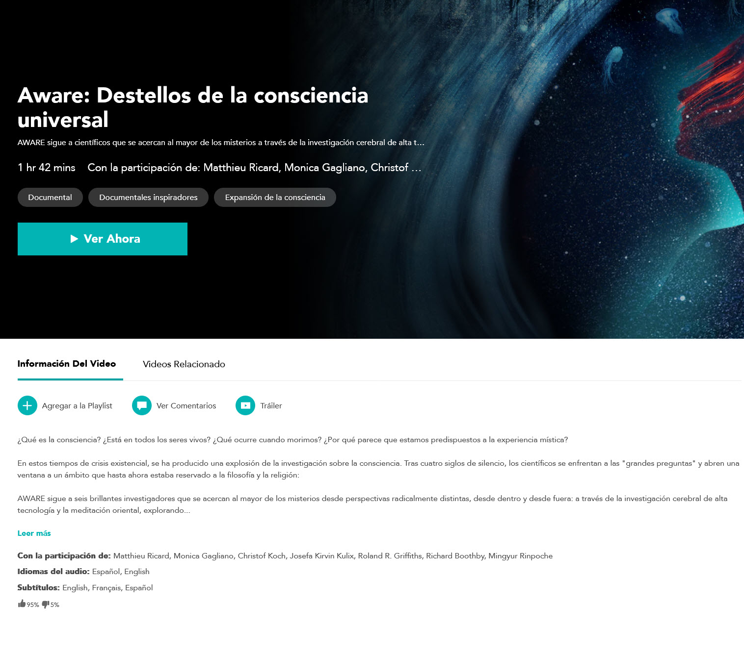 Aware Destellos de la Consciencia Universal - Gaia
