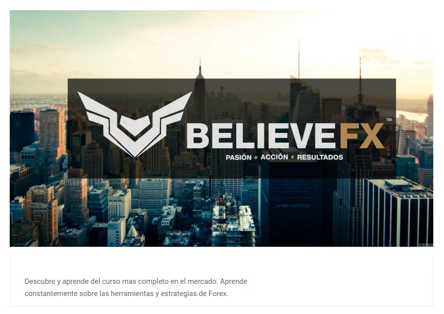 BelieveFx Curso