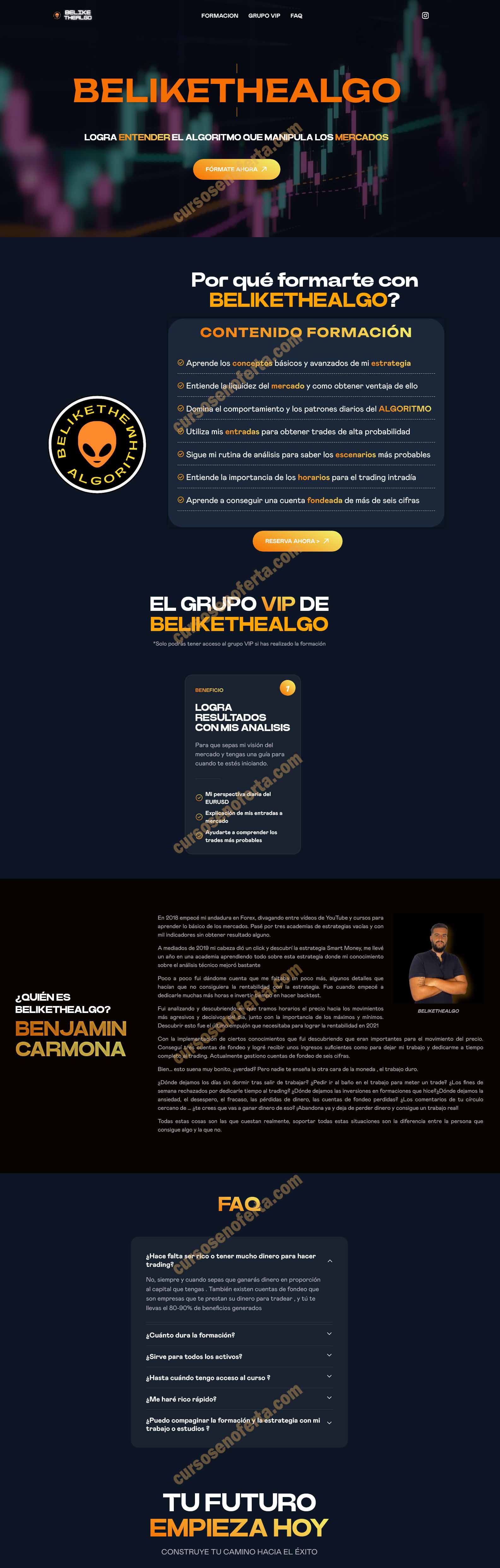 BeLikeTheAlgo - Benjamín Carmona