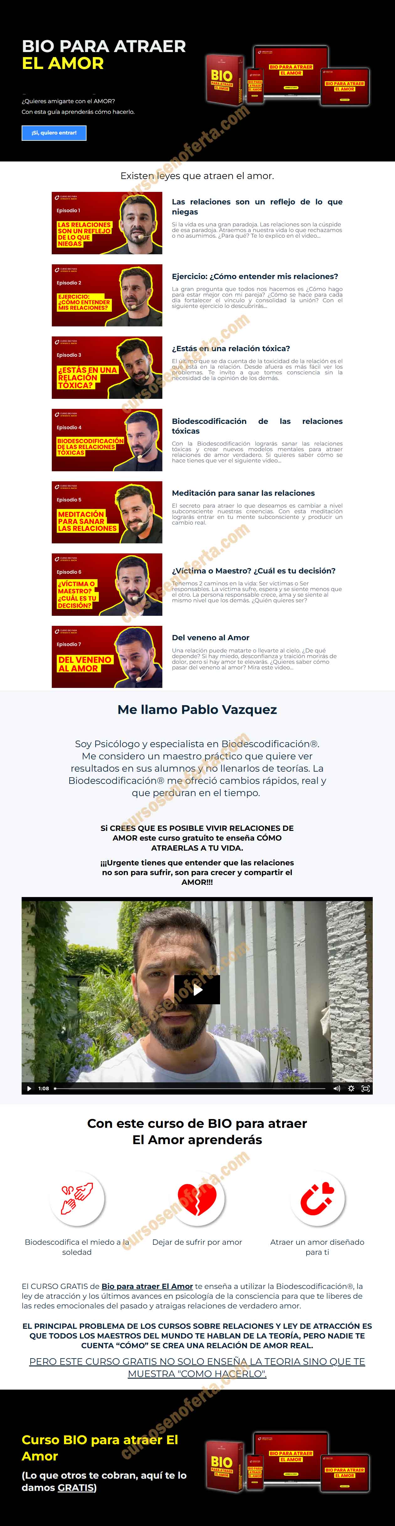 Biodescodificación Para Atraer El Amor – Pablo Vazquez Kunz