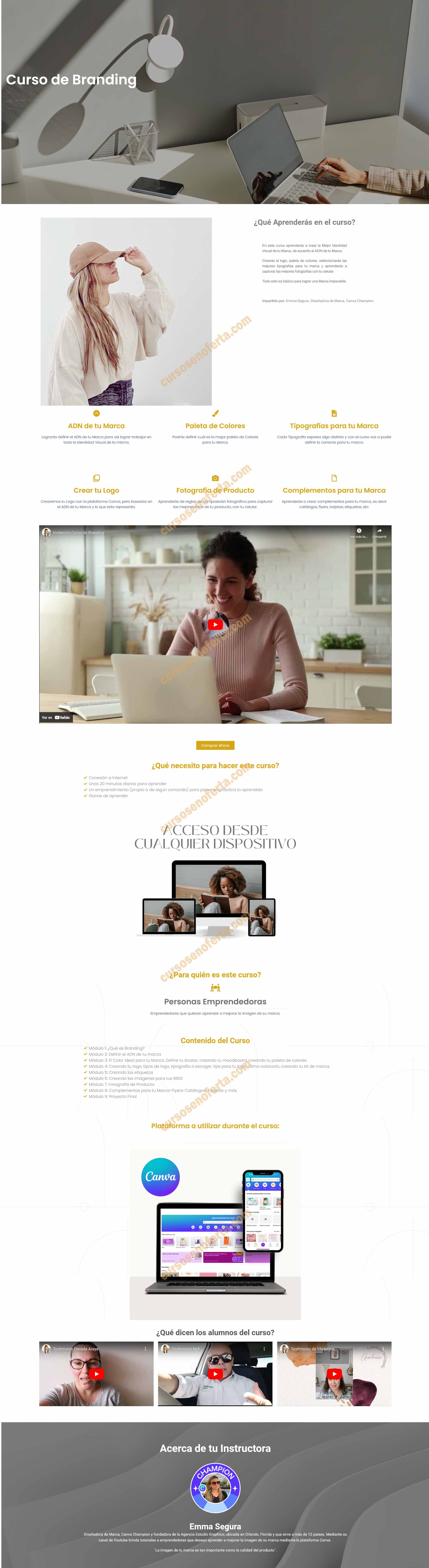 Branding Construye la Imagen de tu Marca - Emma Segura