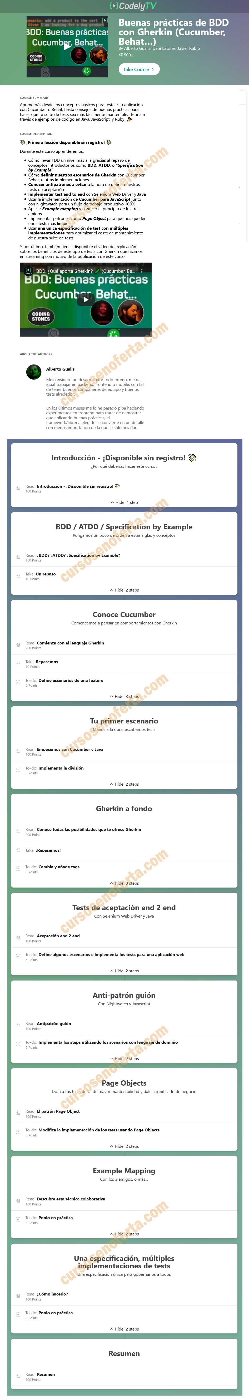 Buenas prácticas de BDD con Gherkin (Cucumber, Behat…)