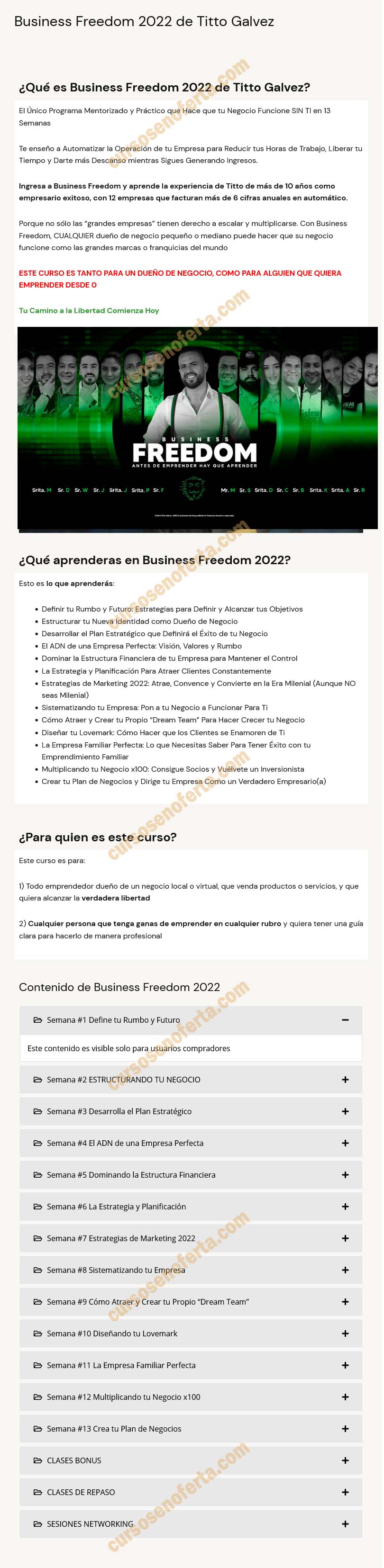Business Freedom 2022