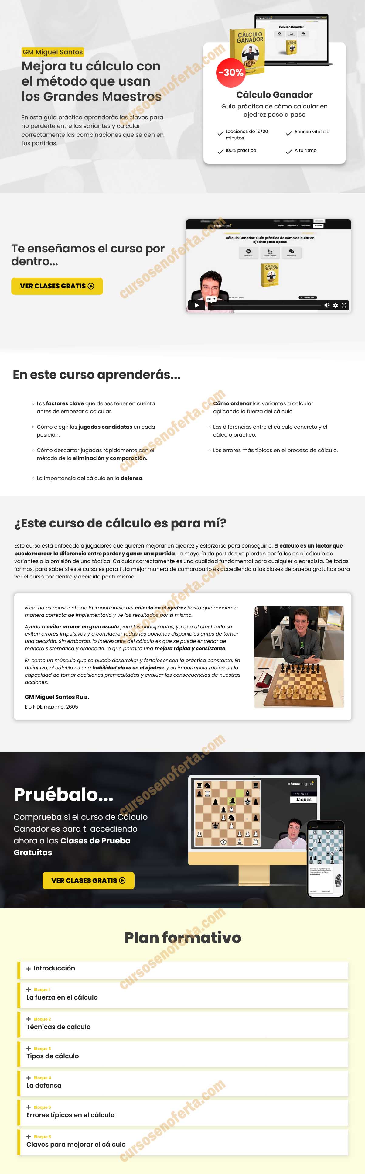 Cálculo Ganador