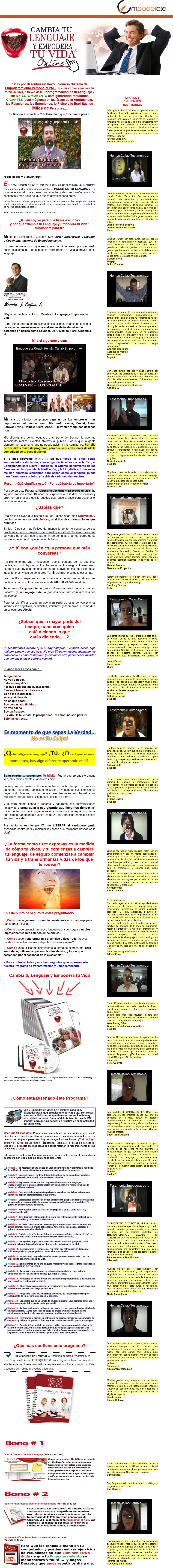 Cambia tu lenguaje y empodera tu vida