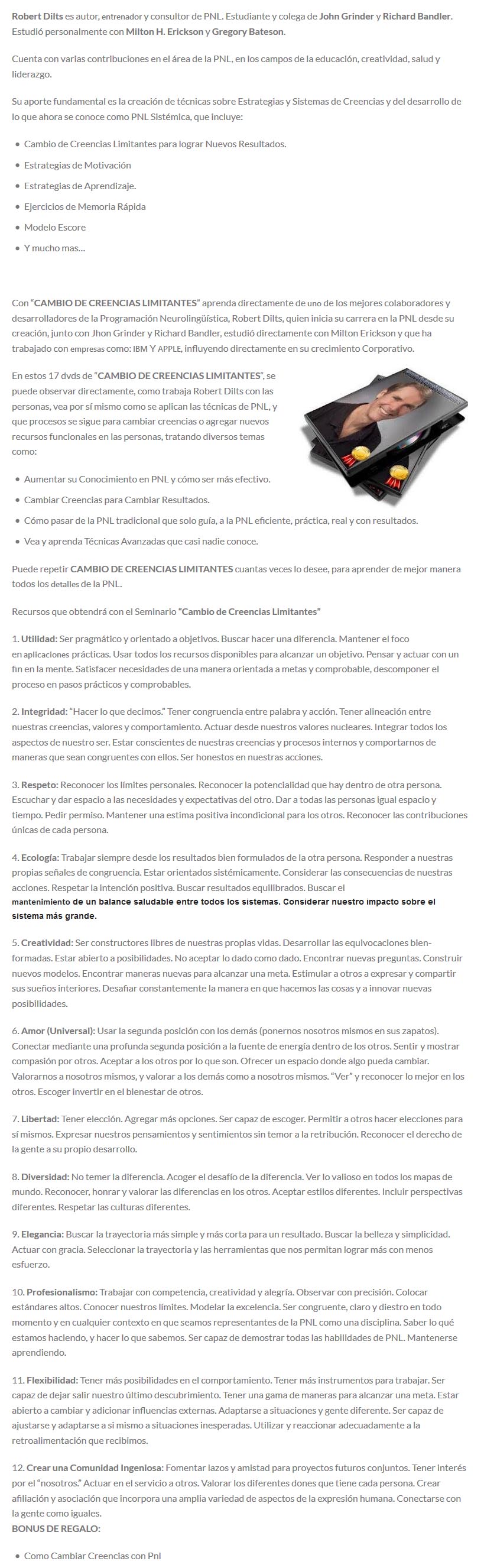 Cambio de Creencias Limitantes