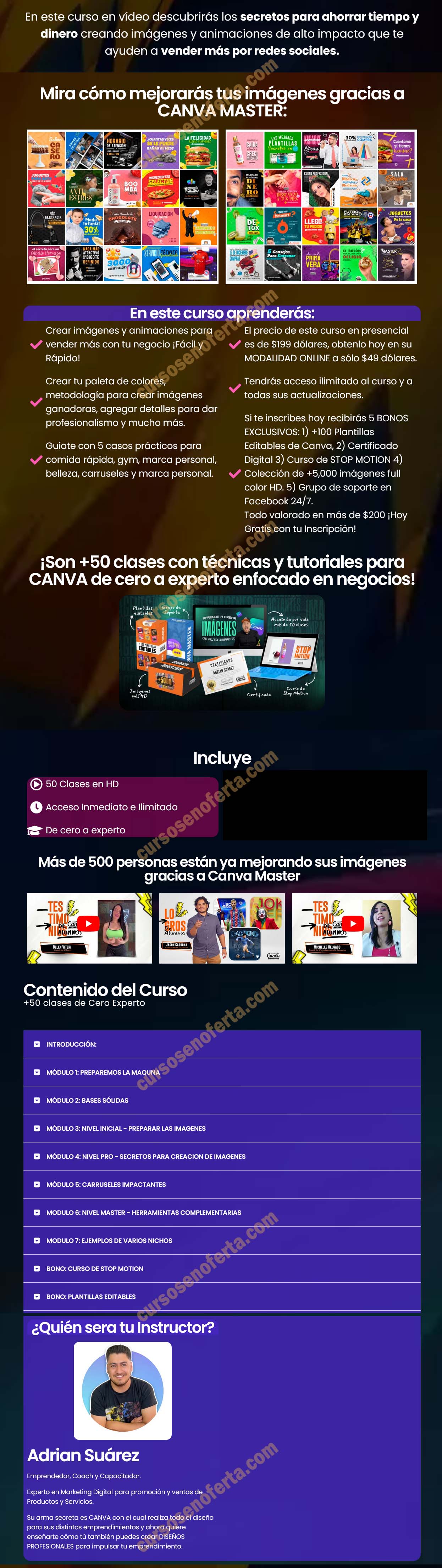 Canva Master de Adrián Suárez