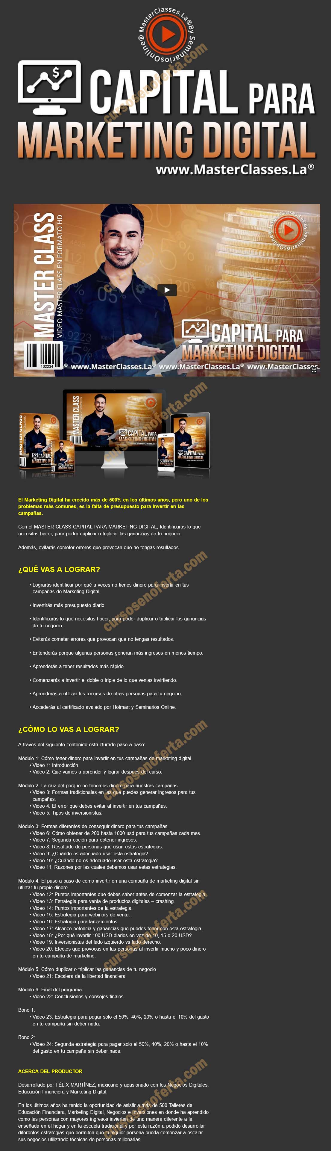 Capital para marketing digital