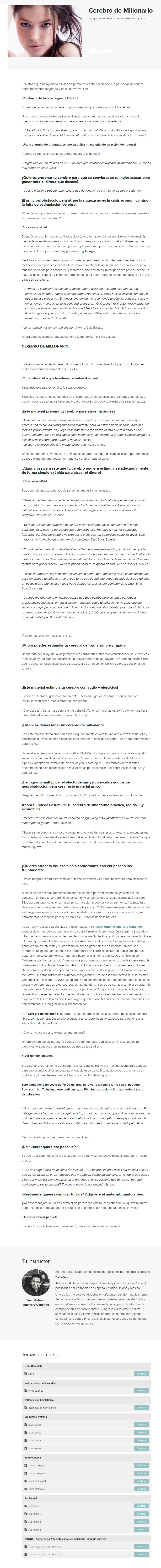 Cerebro de Millonario