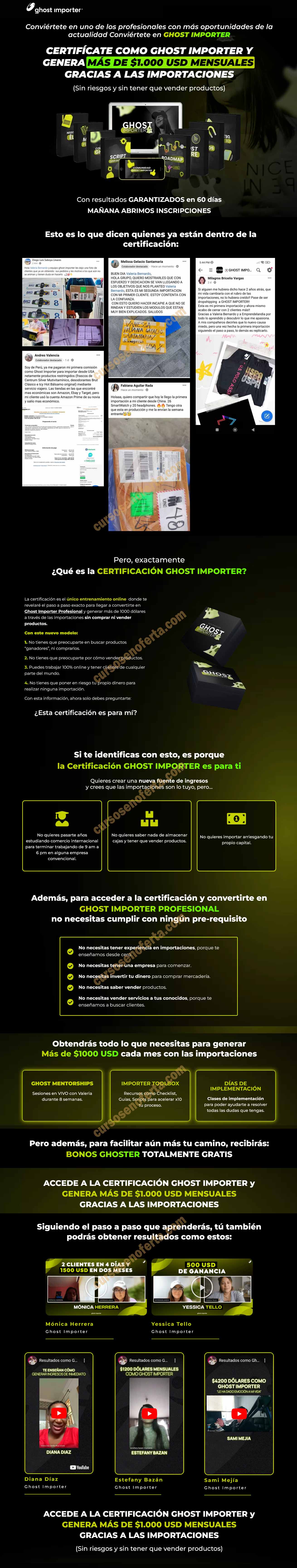 Certificación Ghost Importer - Valeria Bernardo