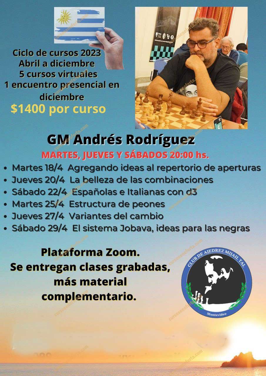 Ciclo de cursos ajedrez 2023
