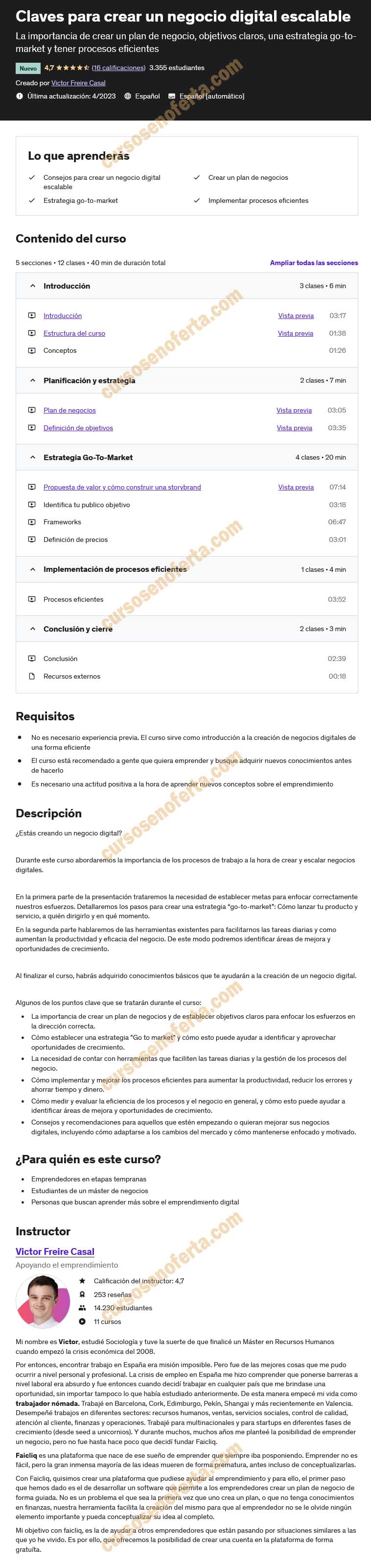Claves para crear un negocio digital escalable
