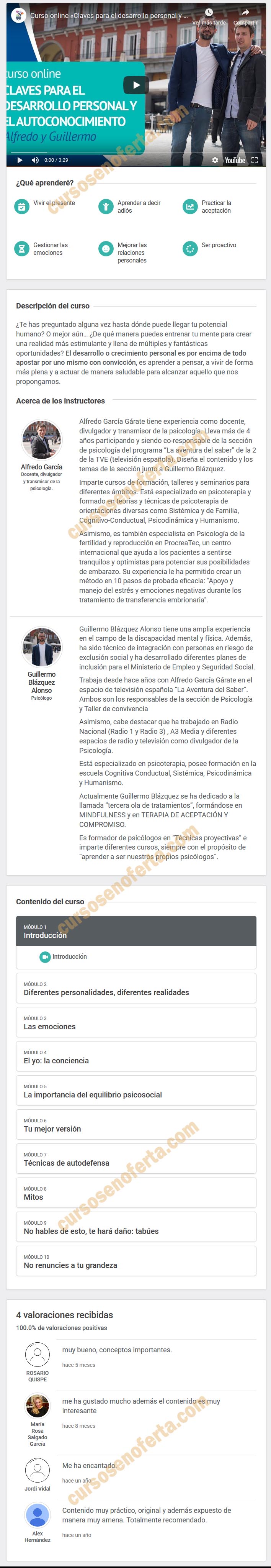 Claves para el desarrollo personal y el autoconocimiento 