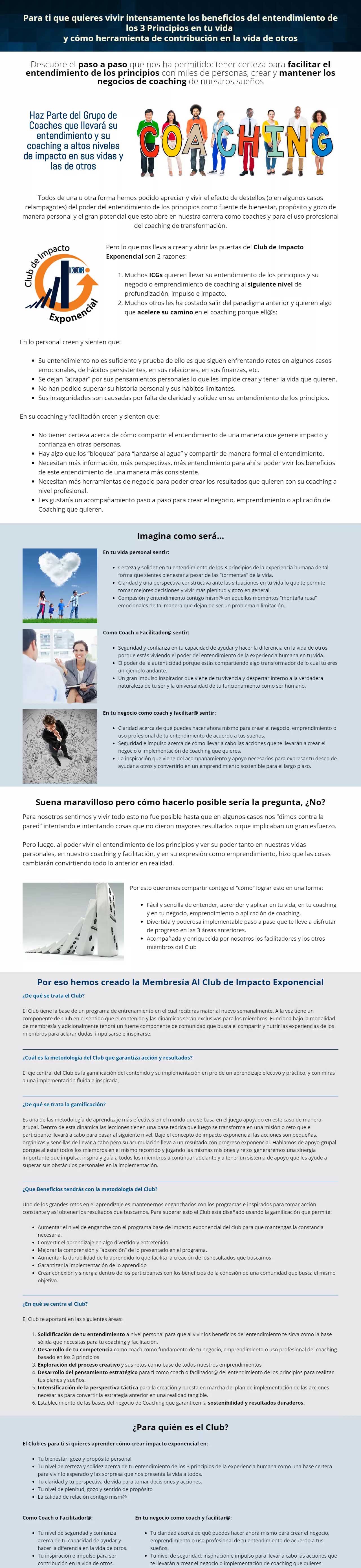 Club de Impacto Exponencial