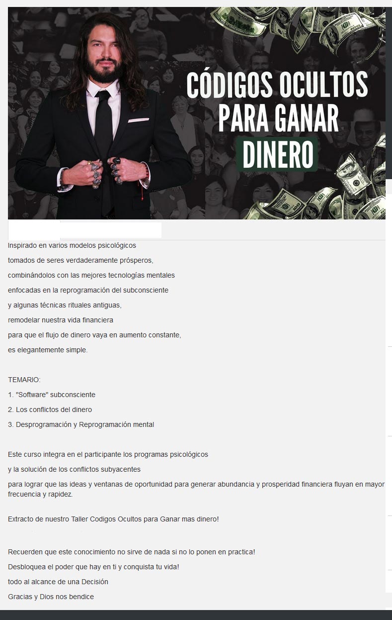 Códigos Ocultos Para Ganar Dinero - alejandro lavin