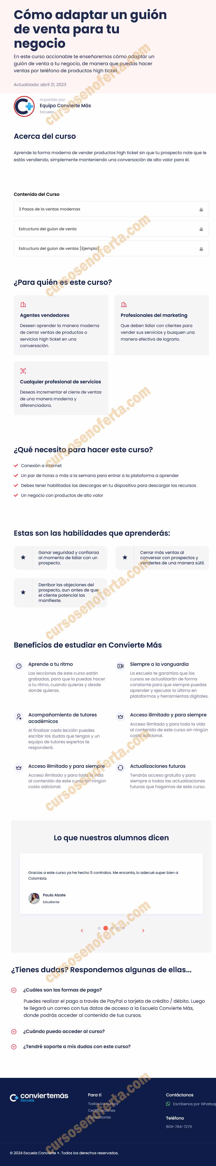 Cómo adaptar un guión de venta para tu negocio convierte más