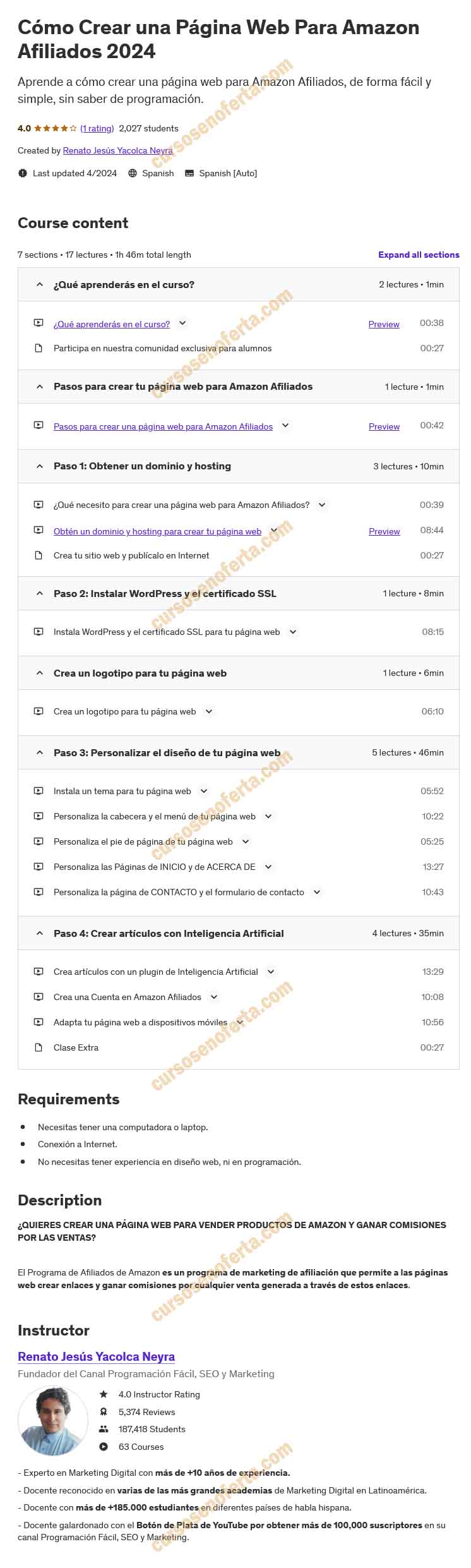 Cómo Crear una Página Web Para Amazon Afiliados 2024